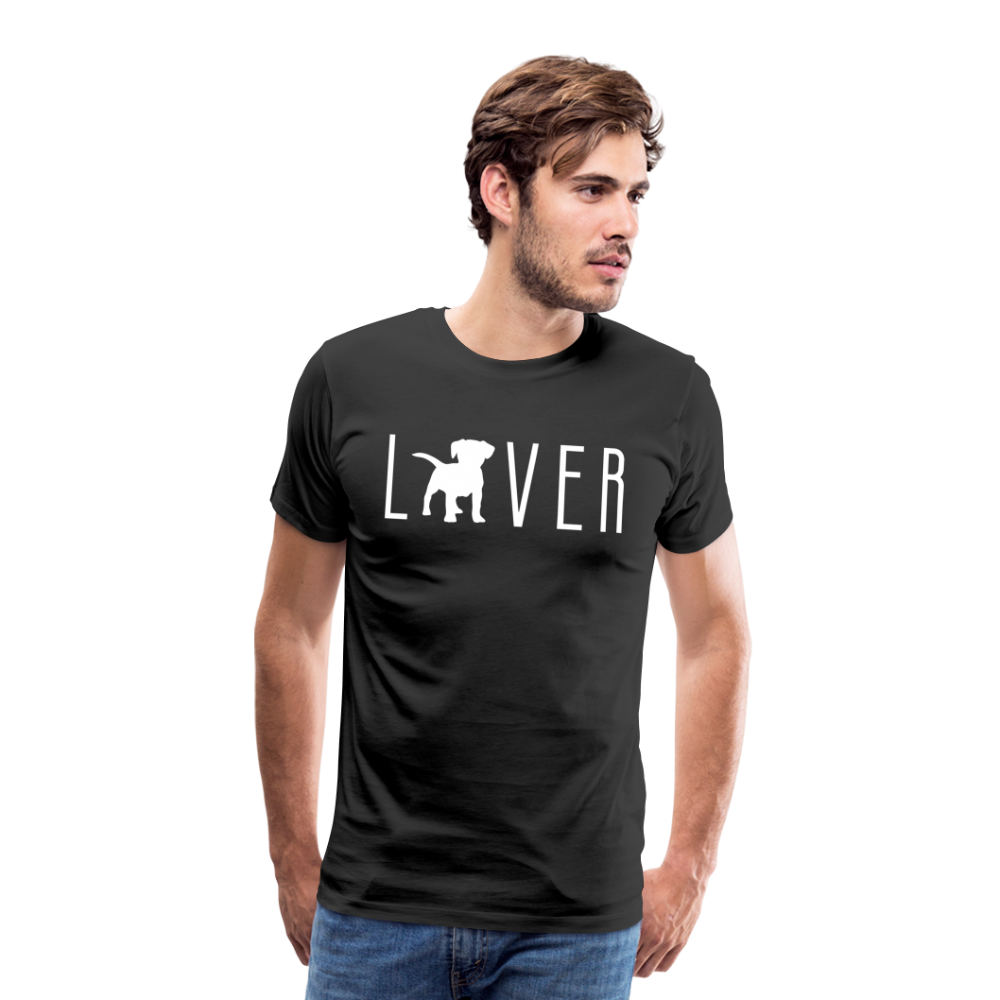 Puppy Lover - Men's Premium T-Shirt - black