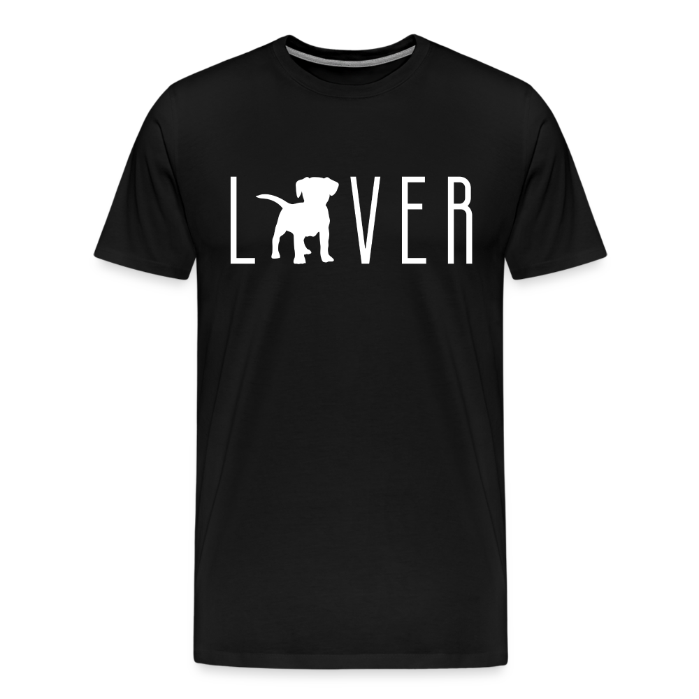 Puppy Lover - Men's Premium T-Shirt - black